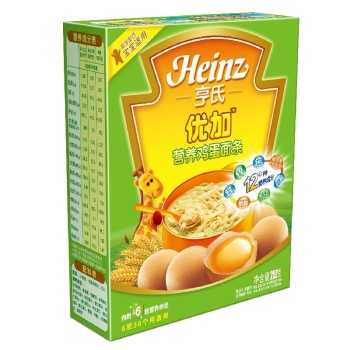 Heinz 亨氏 营养鸡蛋面条 252g*2盒